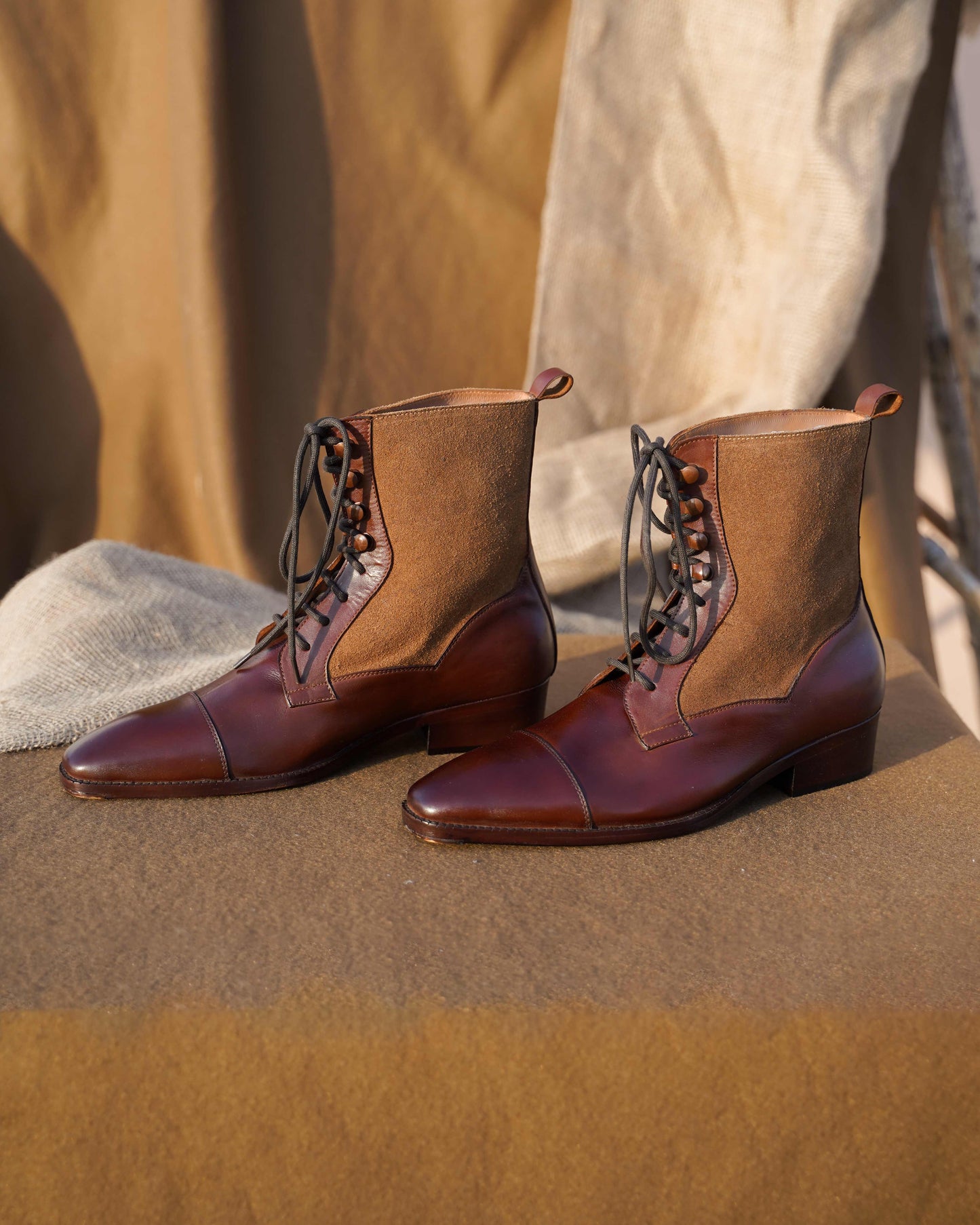 Tan Suede Ankle Boot