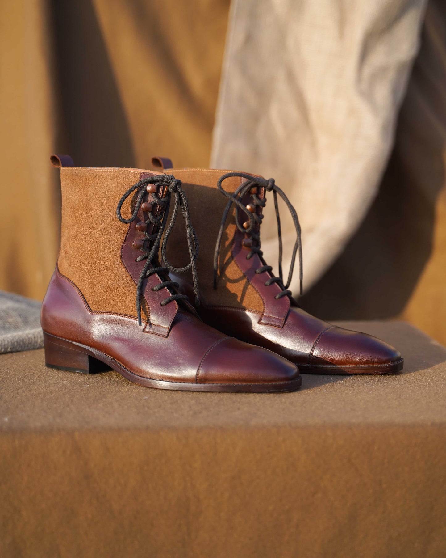 Tan Suede Ankle Boot