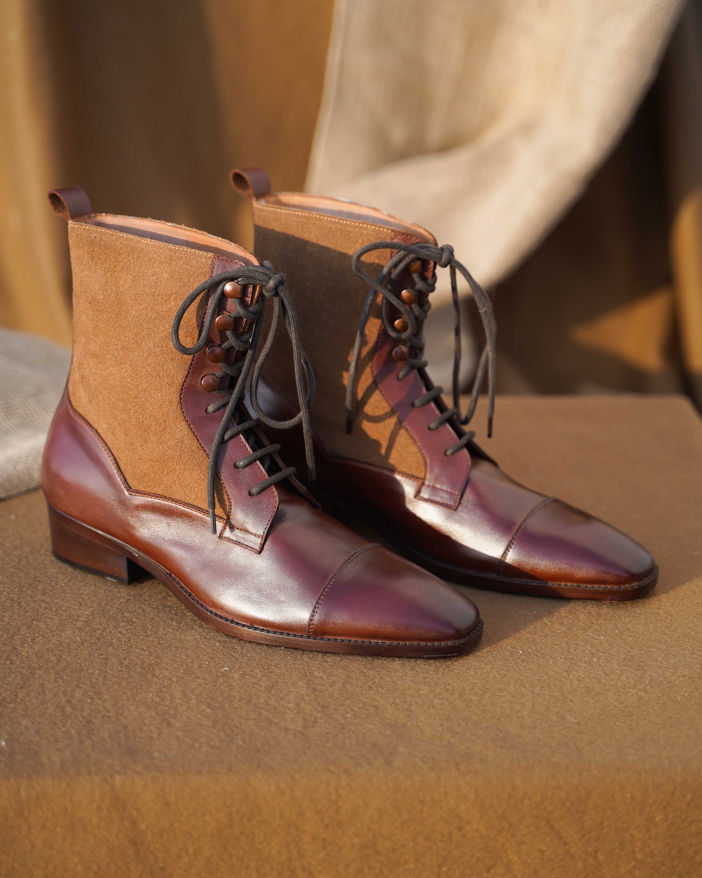 Tan Suede Ankle Boot