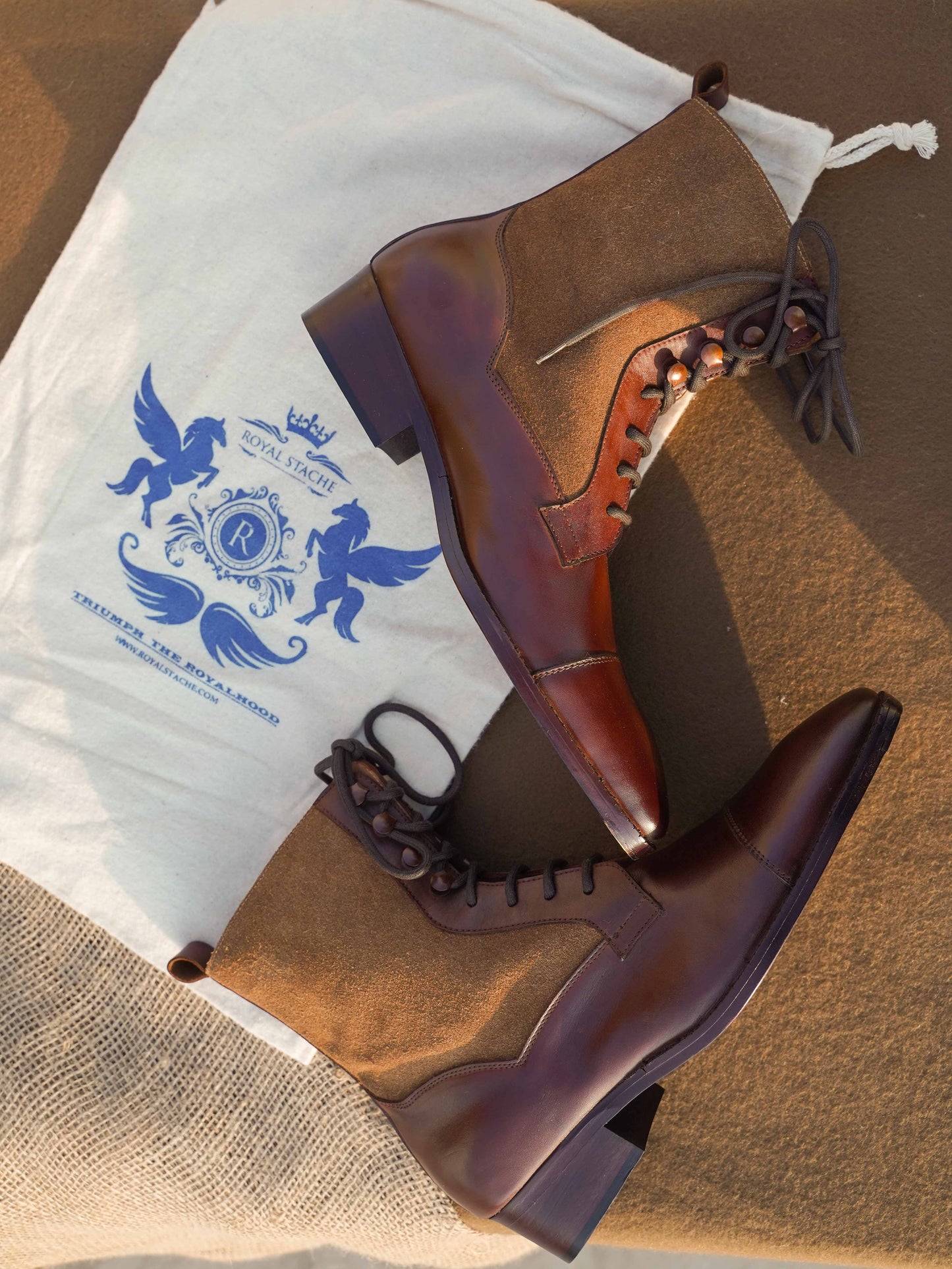 Tan Suede Ankle Boot