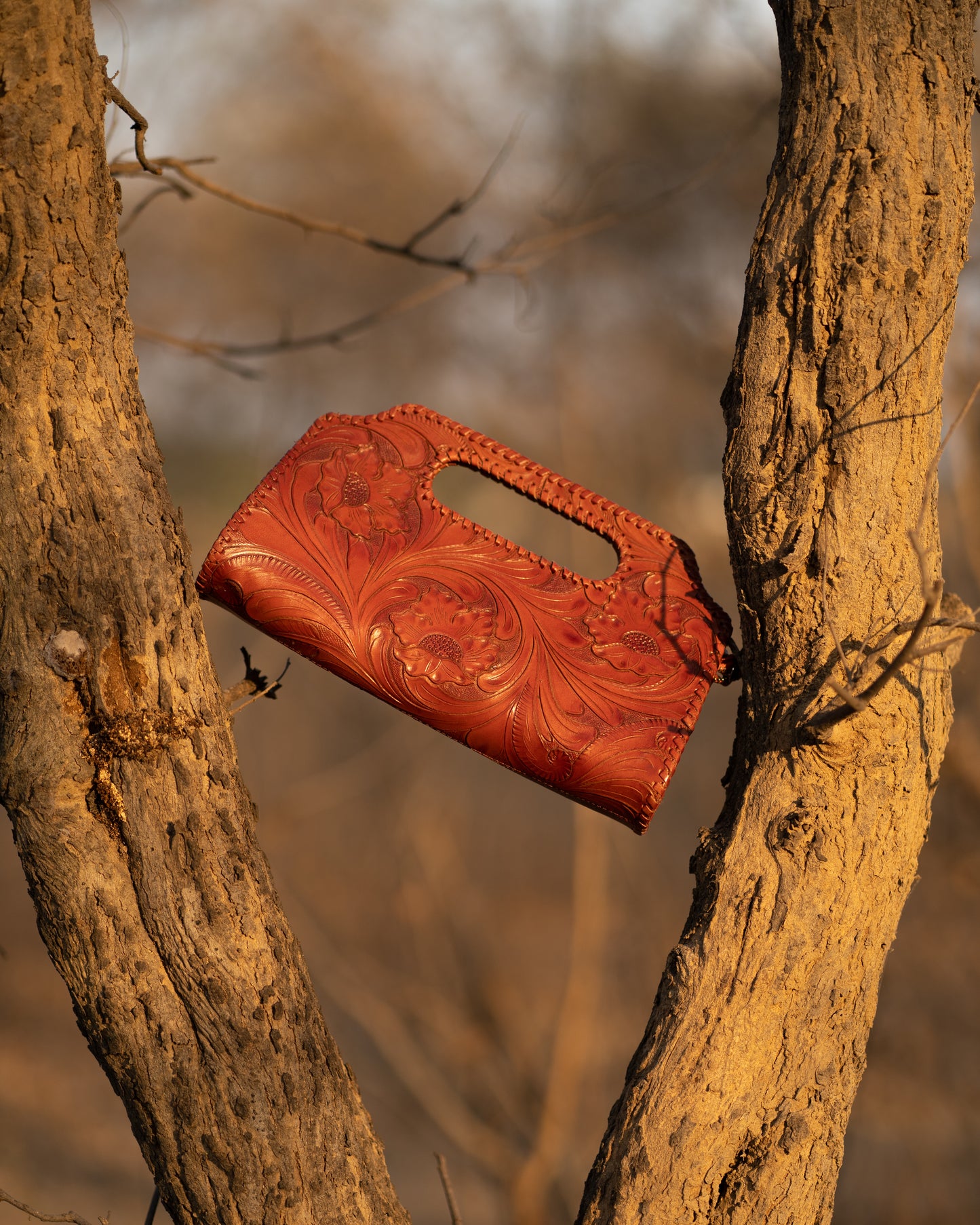 Red Wine FloMotifo Women Bag