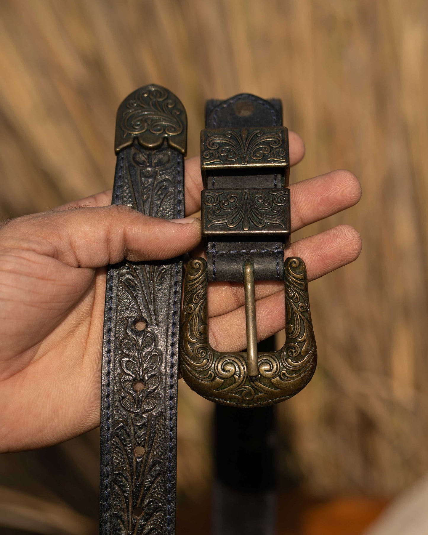 Denim Blue Belt