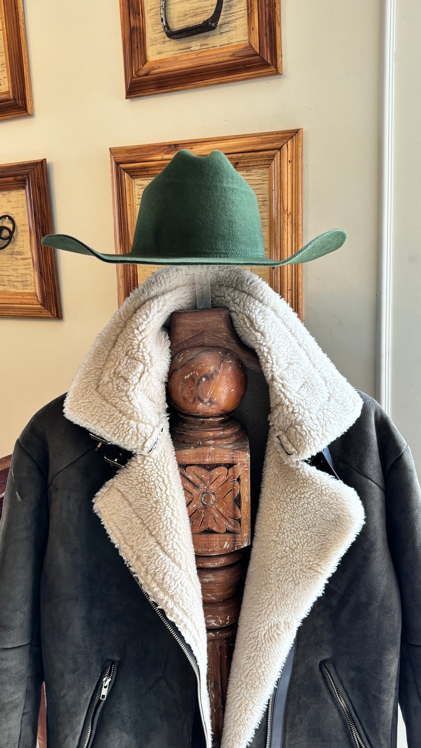 Army Green Cowboy Hat